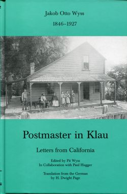 Wyss, Postmaster in Klau. (Einband)