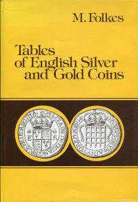Folkes, Tables of English Silver and Gold Coins. (Umschlag)