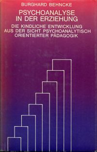 Behncke, Psychoanalyse in der Erziehung. (Umschlag)