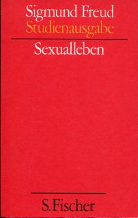 Freud, Studienausgabe, Band V: Sexualleben (Umschlag)