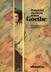 Chiarini, Bausteine zu einem neuen Goethe (Umschlag)