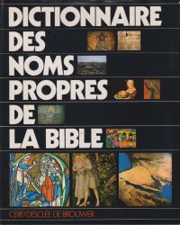 Odelain, Dictionnaire des noms propres de la Bible. (Umschlag)