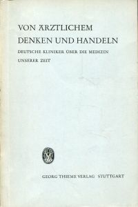 Von ärztlichem Denken und Handeln. (Umschlag)