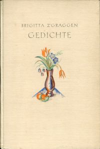 Z'graggen, Gedichte. (Umschlag)