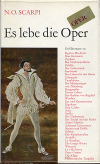 Scarpi, Es lebe die Oper. (Umschlag)