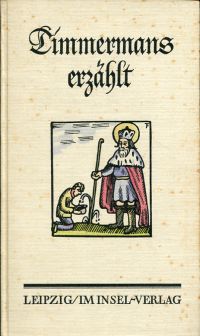 Timmermans, Timmermans erzählt. (Umschlag)