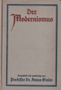 Gisler, Der Modernismus (Umschlag)