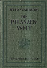 Warburg, Die Pflanzenwelt (Umschlag)