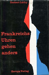 Lüthy, Frankreichs Uhren gehen anders (Umschlag)