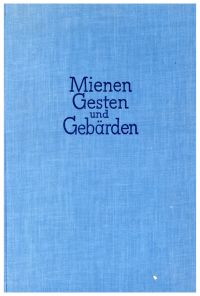 Strehle, Mienen, Gesten und Gebärden. (Umschlag)