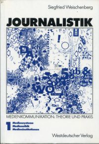 Weischenberg, Journalistik. (Umschlag)