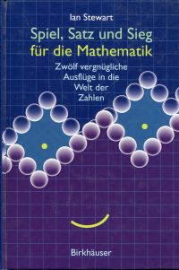 Stewart, Spiel, Satz und Sieg für die Mathematik. (Umschlag)