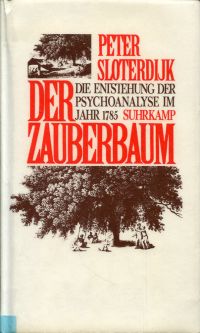 Sloterdijk, Der Zauberbaum. (Umschlag)