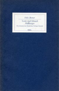 Berner, Louis und Eduard Hallberger. (Umschlag)