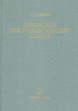 Lieben, Geschichte der physiologischen Chemie (Einband)