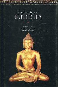 Carus, The Teachings of Buddha. (Umschlag)