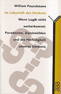 Poundstone, Im Labyrinth des Denkens. (Umschlag)