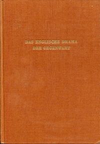 Oppel, Das englische Drama der Gegenwart. (Umschlag)
