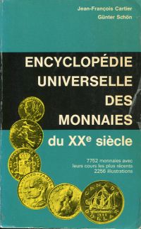 Cartier, Encyclopädie universelle des monnaies du XXe siècle. (Umschlag)
