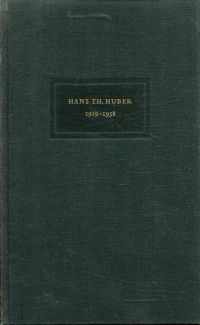 Huber-Witz, Hans Th. Huber-Witz. (Umschlag)