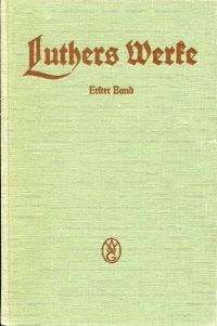 Luther, Werke in Auswahl. (Umschlag)
