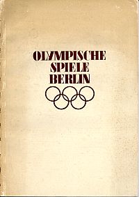 Wagner, Olympische Spiele, Berlin 1936. (Umschlag)