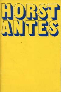 Antes, Horst Antes. (Einband)