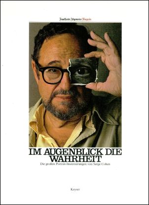 Cohen, Im Augenblick die Wahrheit. (Einband)
