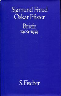 Freud/Pfister, Briefe 1909 - 1939. (Umschlag)
