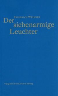 Weinreb, Der siebenarmige Leuchter. (Umschlag)