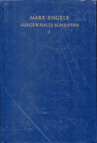 Marx, Ausgewählte Schriften in zwei Bänden. (Umschlag)