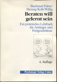 Bachmair, Beraten will gelernt sein. (Umschlag)