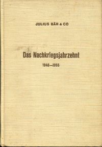 Wolff, Das Nachkriegsjahrzehnt. (Umschlag)