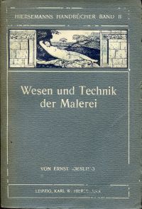 Kiesling, Wesen und Technik der Malerei. (Umschlag)