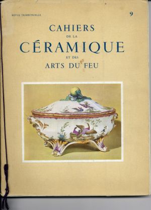 Cahiers de la Céramique et des Arts du Feu, No. 9/1958. (Umschlag)