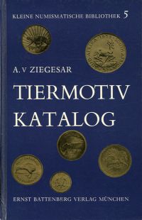 Ziegésar, Tiermotiv Katalog. (Umschlag)