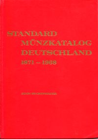 Beckenbauer, Standard-Münzkatalog Deutschland 1871 - 1968. (Umschlag)