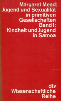 Mead, Jugend und Sexualität in primitiven Gesellschaften. (Umschlag)