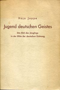 Jappe, Jugend deutschen Geistes. (Umschlag)