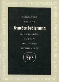 Frøland, Kundenbedienung. (Umschlag)