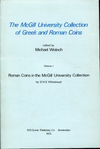 Woloch, The McGill University Collection of Greek and Roman Coins. (Umschlag)