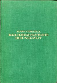 Friedell, Kulturgeschichte der Neuzeit. (Umschlag)