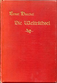 Haeckel, Die Welträthsel. (Umschlag)