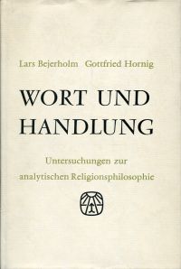 Bejerholm, Wort und Handlung. (Umschlag)