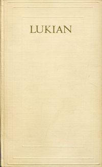 Lukian: Parodien und Burlesken. (Umschlag)