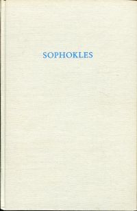 Diller, Sophokles. (Umschlag)