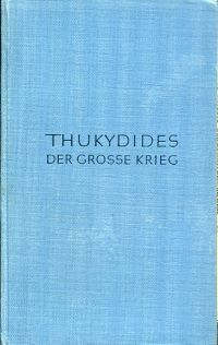 Thucydides: Der grosse Krieg. (Umschlag)