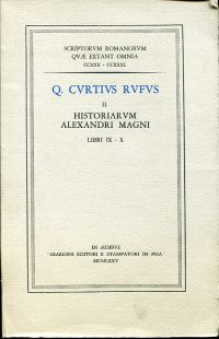 Q. Curtius Rufus II. Historiarum Alexandri Magni, Libri IX-X. (Umschlag)