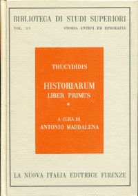Thucydidis: Historiarum Liber primus (Tomus 1). (Umschlag)
