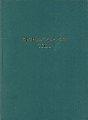 Kossack, Archsum auf Sylt . (Umschlag)